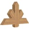 Ekena Millwork Kennewick Timber Gable Bracket, Western Red Cedar, 36"W x 21"H x 3 1/2"D x 5 1/2"F, 14/12 Pitch GBW036X21X0406KEN00SWR - alternate 2